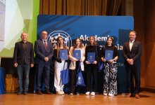 Spotkanie Władz Uczelni z medalistami AMP 29.10.2024
